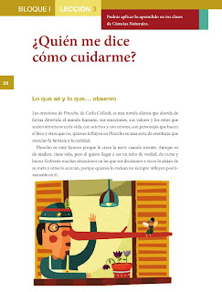 Apoyo Primaria Formación Cívica y Ética 5to grado Bloque I lección 3 ¿Quién me dice cómo cuidarme?