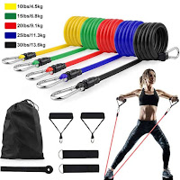 Latex Resistance Bands Training Exercise Tubes Pull Rope