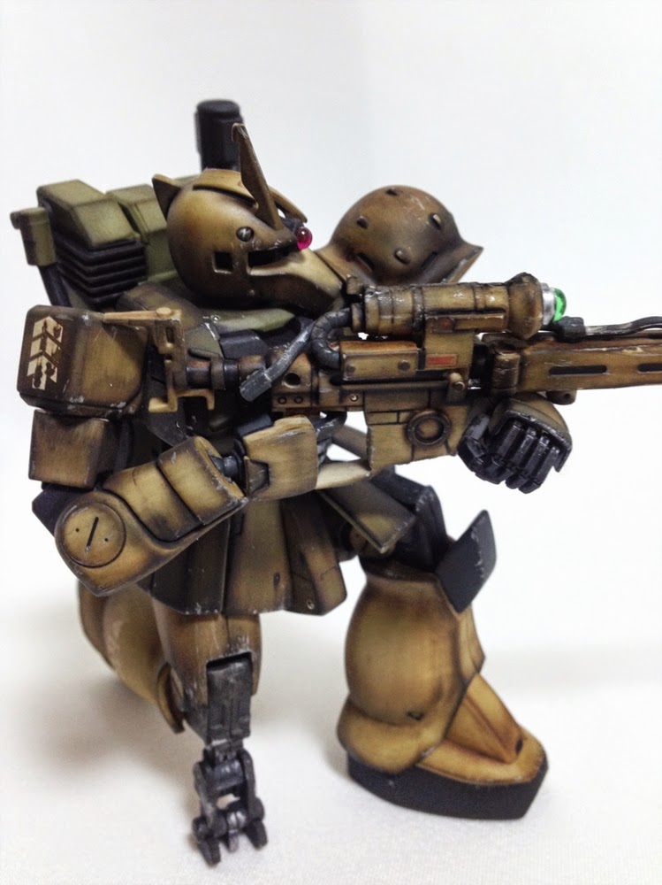 Custom Build: HGUC 1/144 Zaku I Sniper Type