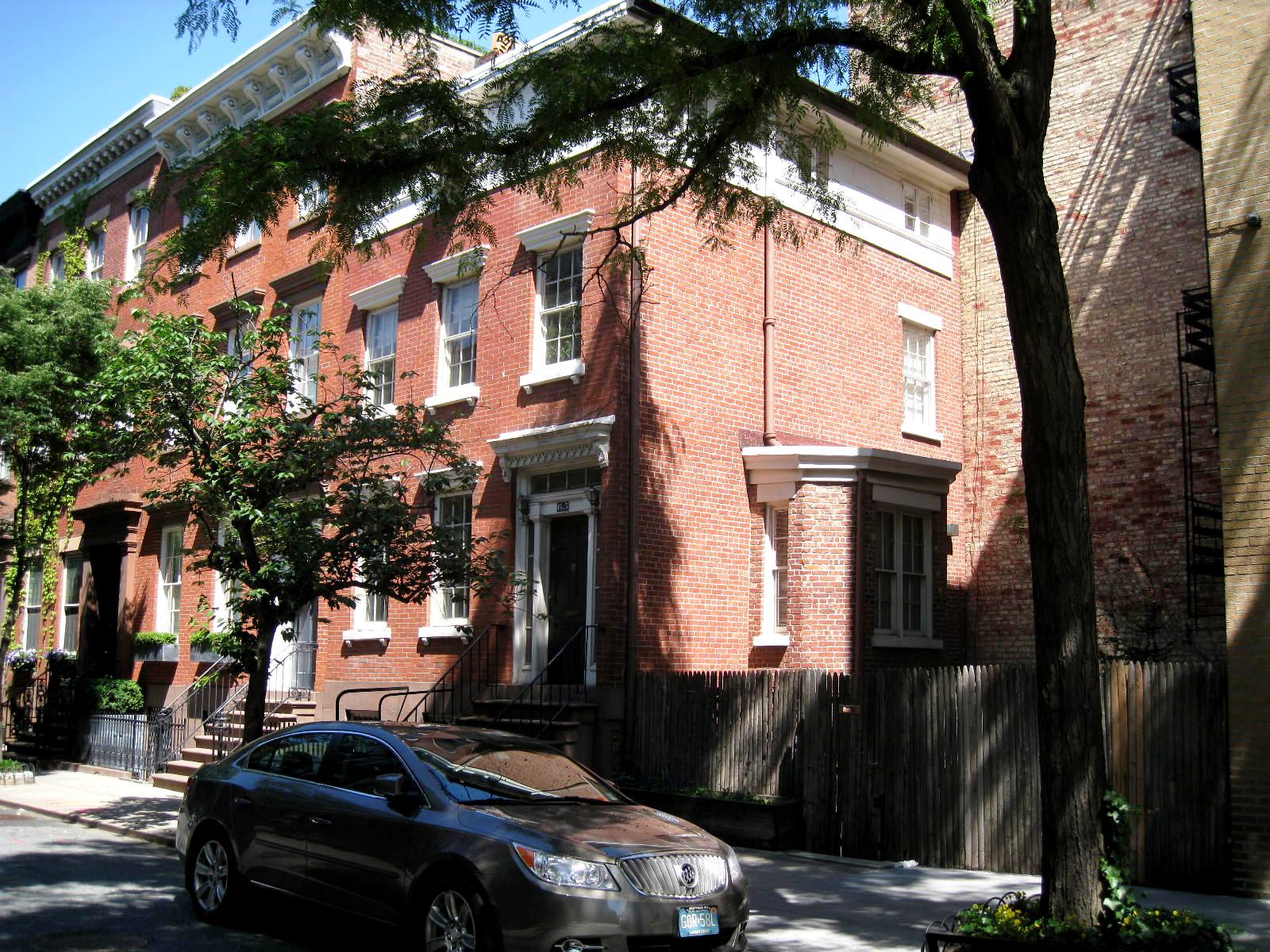 Daytonian in Manhattan The Charming 1845 No. 65 Horatio Street
