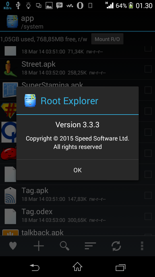 root explorer apk