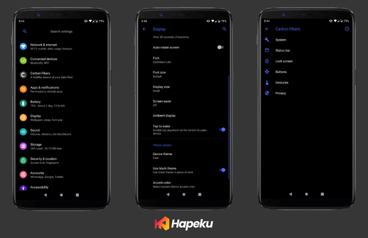 Screenshot ROM Carbon Asus Zenfone Max Pro M1 Screenshot ROM Carbon Asus Zenfone Max Pro M1