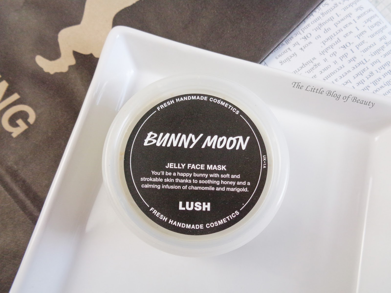Download New In From Lush Bunny Moon Jelly Face Mask The Little Blog Of Beauty PSD Mockup Templates