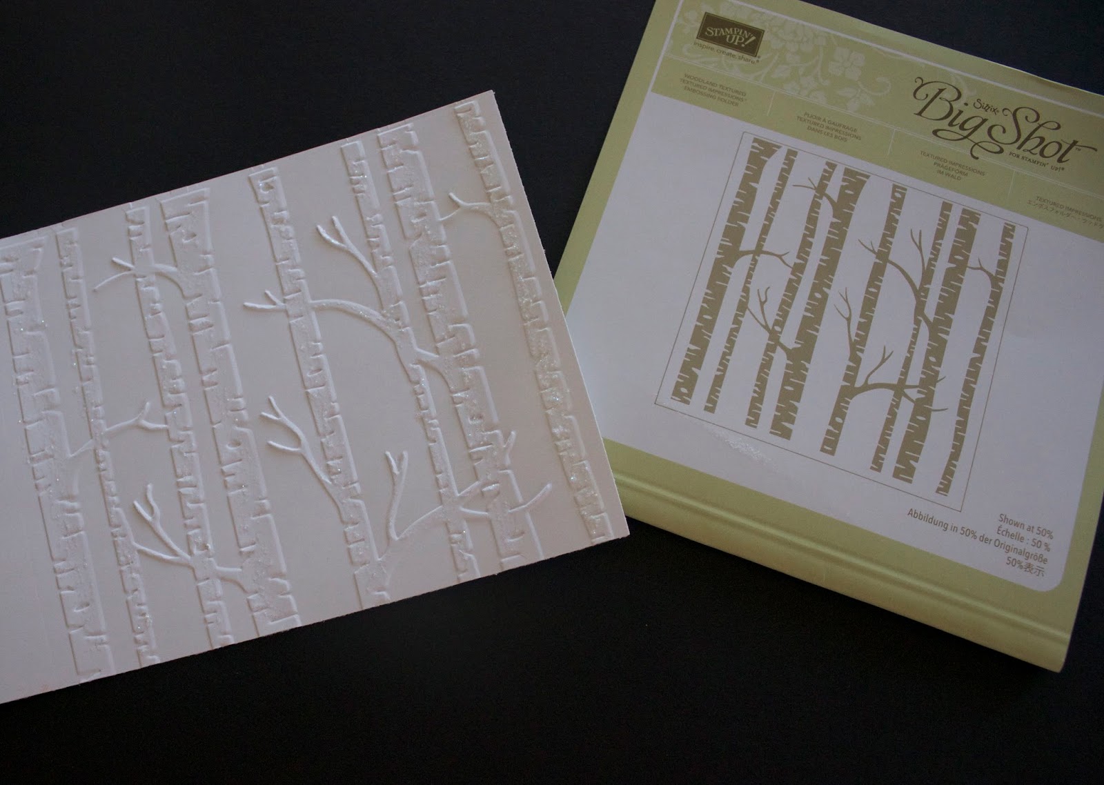 Stampin Sista: Woodland Embossing Folder Preview