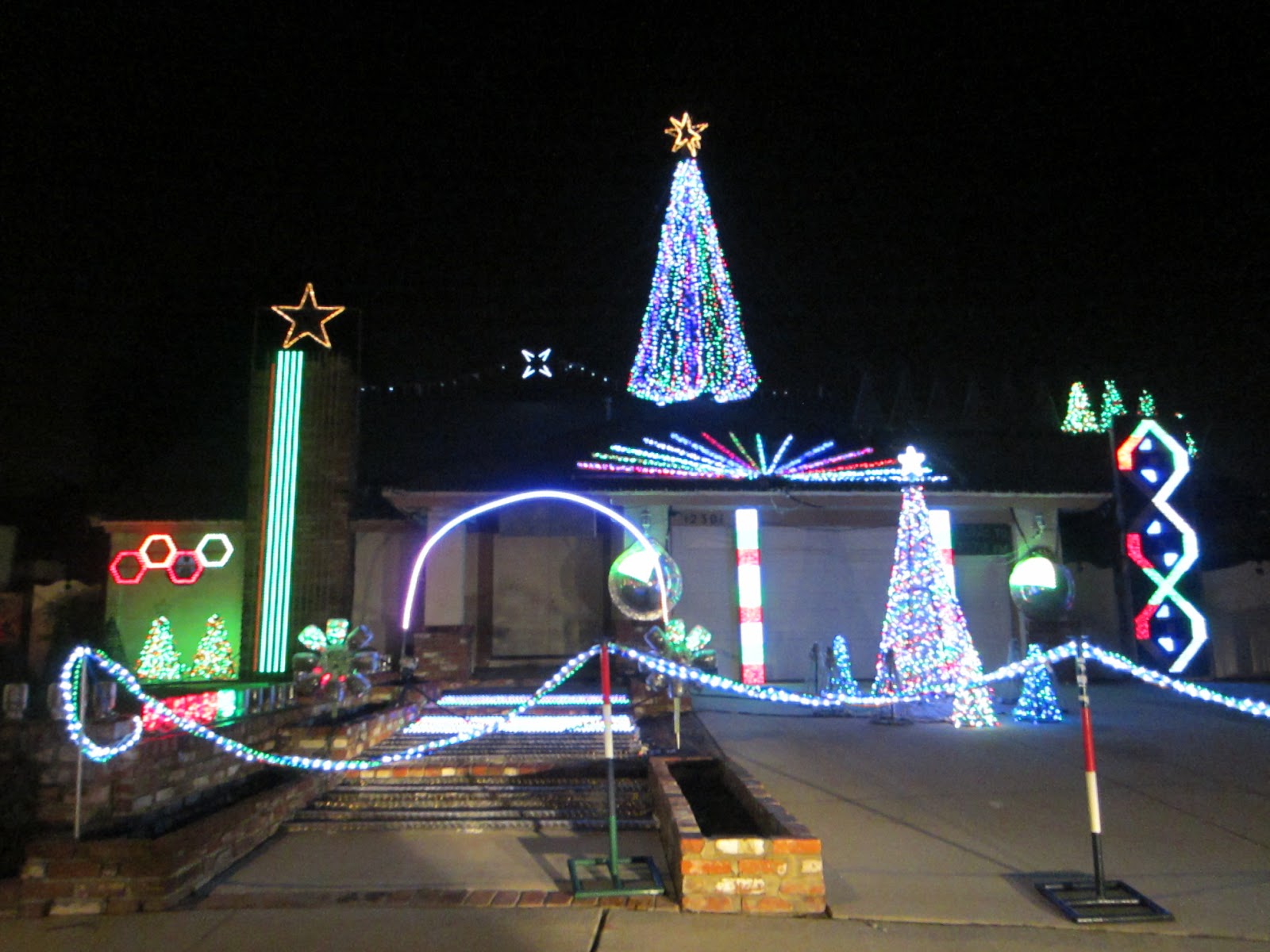 Oh, The Places We Went San Antonio Lights in Chino, CA