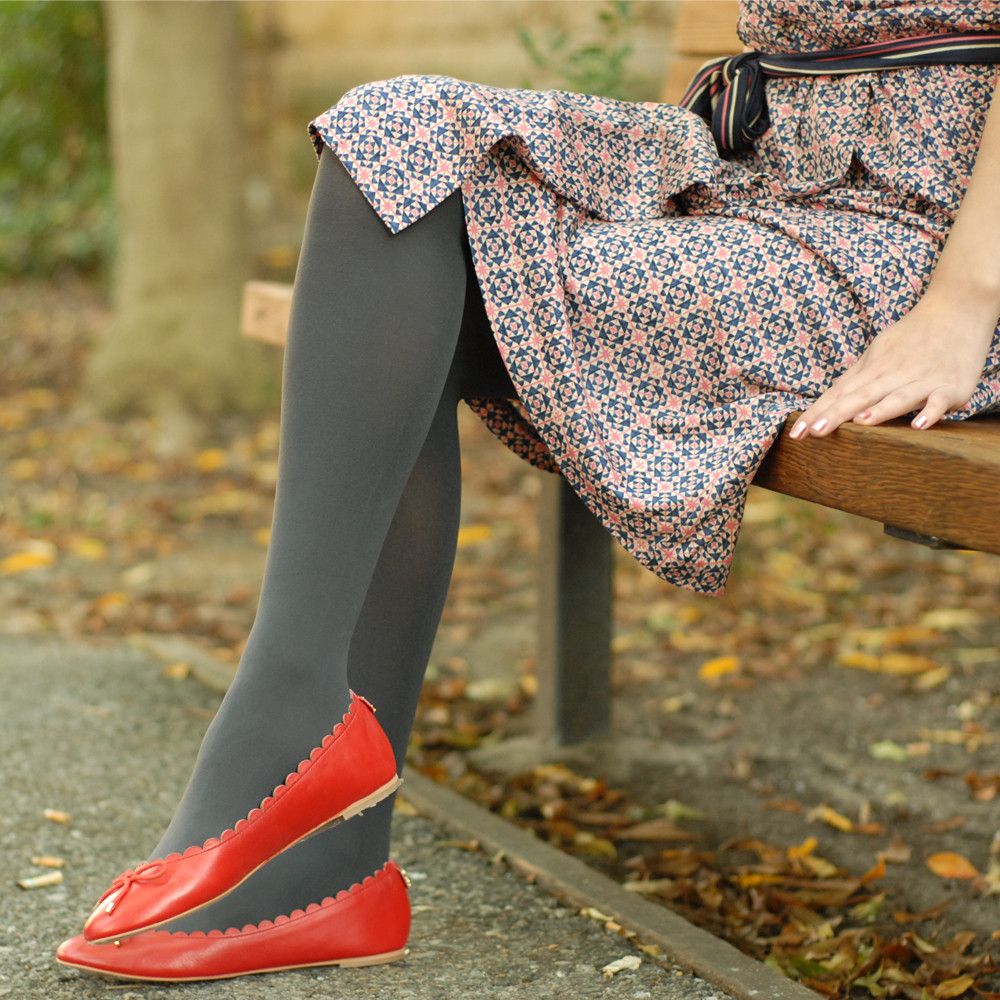 fashion tights skirt dress heels : Opaque Tight