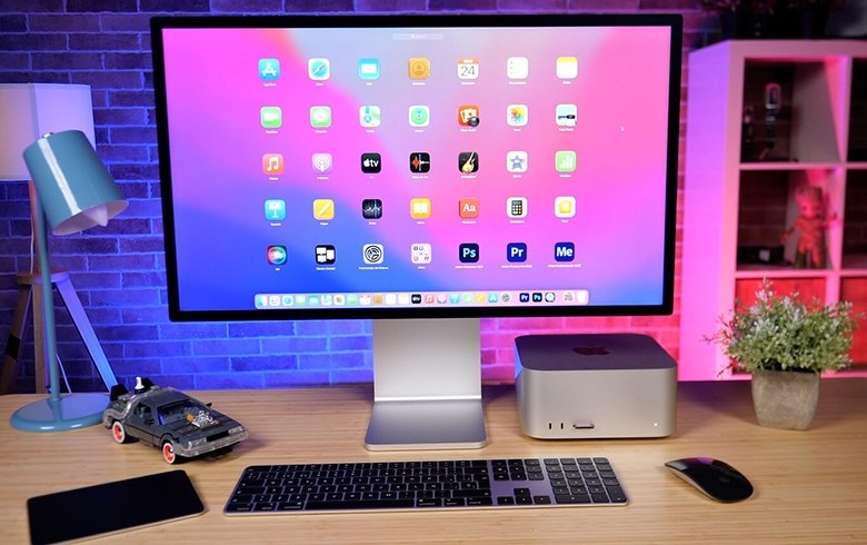 Máy tính để bàn Apple Mac Studio M1 Max MJMV3SA/A (Apple M1 Max 10-core/32GB/512GB/24-core GPU/Mac OS) - Hàng chính hãng Máy tính để bàn Apple Mac Studio M1 Max MJMV3SA/A (Apple M1 Max 10-core/32GB/512GB/24-core GPU/Mac OS) - Hàng chính hãng