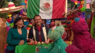 Telly, Rosita, Luis and Maria, Sesame Street Episode 4404 Latino Festival season 44