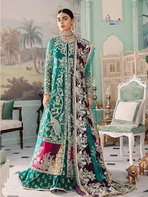 Single Shree Fab  Wedding Special Pakistani Suits Collection 