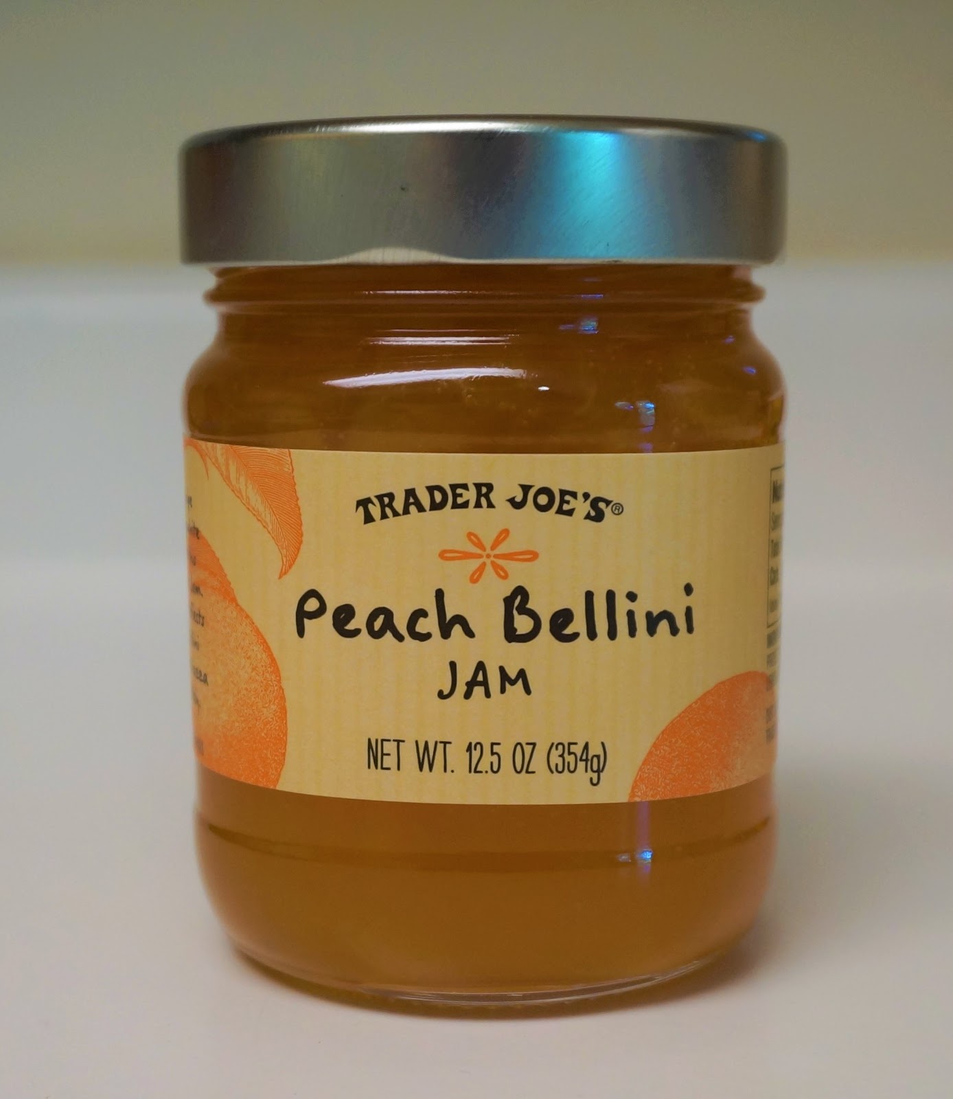 Exploring Trader Joe's Trader Joe's Peach Bellini Jam