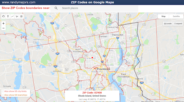 Us Zip Code Map Google United - ZIP%2BCodes%2Bon%2BGoogle%2BMaps