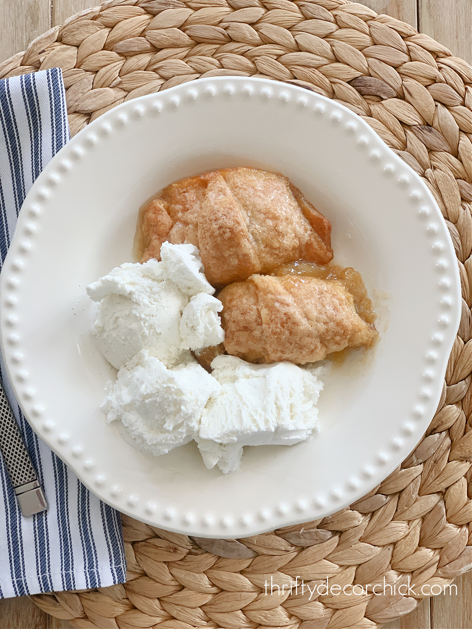 Delicious Mountain Dew apple dumplings