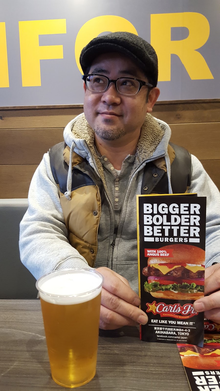 Ern in Tokyo Carl's Jr. comes to Japan / カールズ・ジュニア 日本上陸