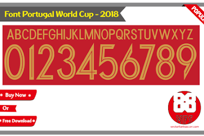 Font Portugal World Cup 2018