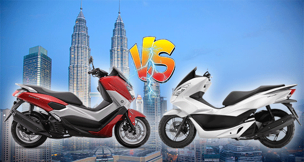 Honda PCX vs Yamaha NMAX