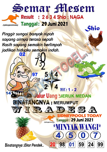 Forum Kode Syair Sydney 29 Juni 2021 Syair Togel