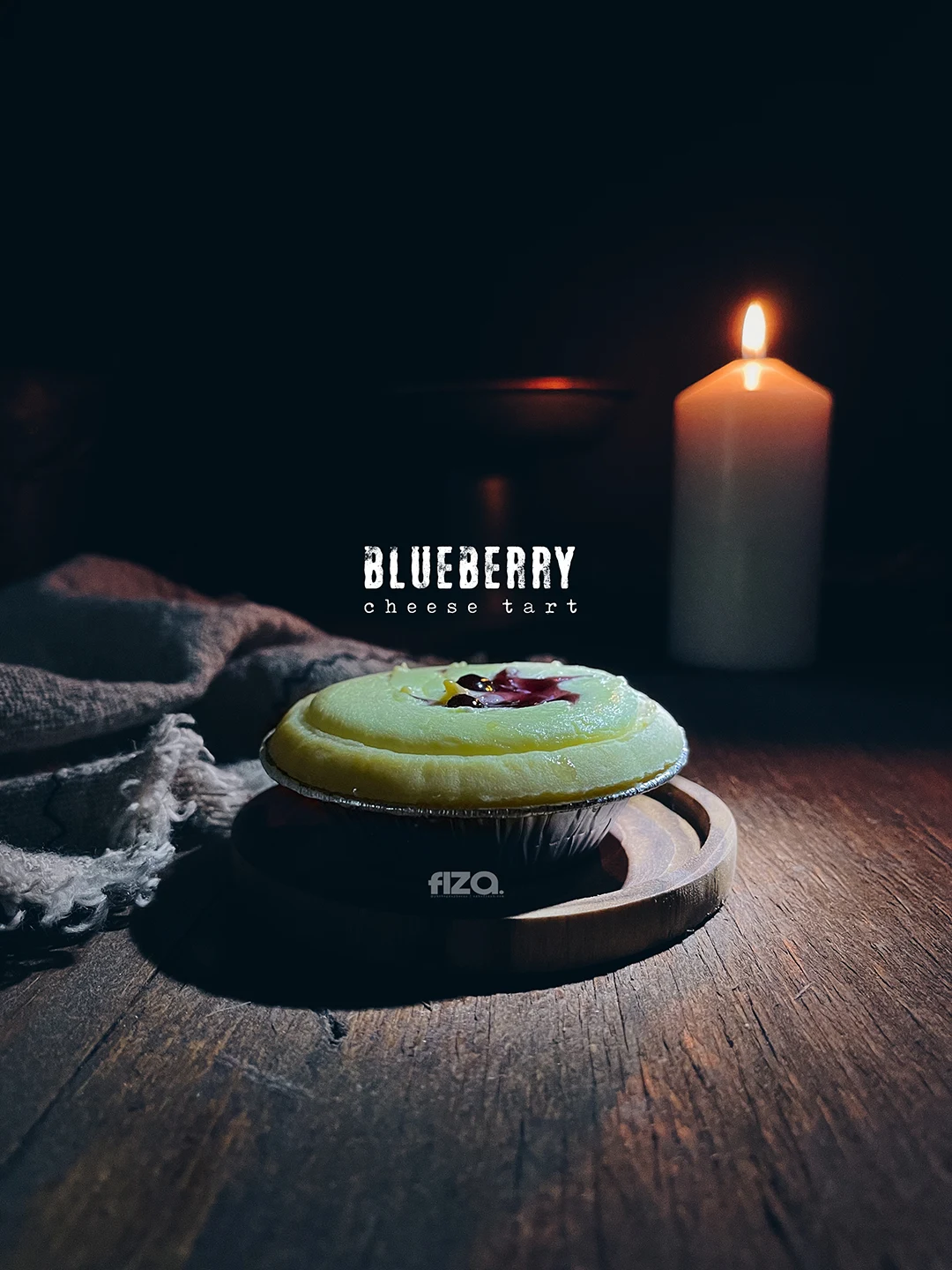 Blueberry Cheese Tart