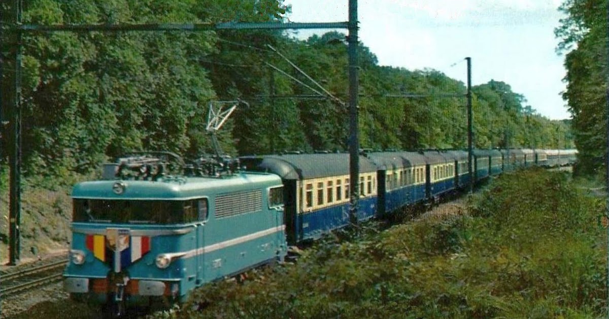 transpress nz a special train marks the full electrification between Paris and Bruxelles, 1963