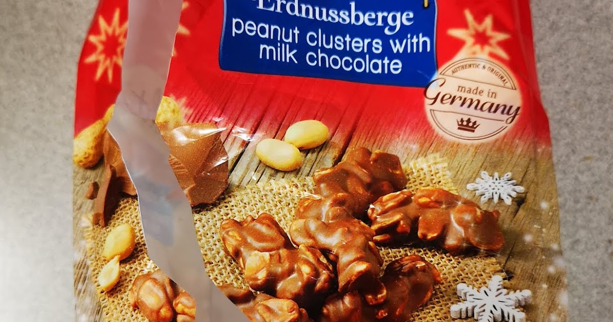 Winternacht Peanut Clusters with Milk Chocolate (Erdnussberge) (Aldi)