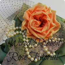 WIRED RIBBON ROSE TUTORIAL