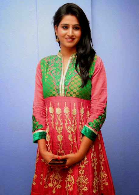 TV Actress Varshini Sounderajan Latest Pics In Red Dress 28