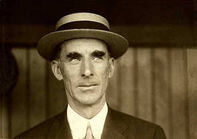 Connie Mack, manager for the Philadelphia Athletics