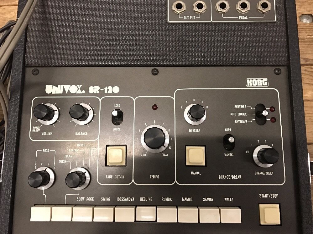 MATRIXSYNTH Vintage Univox SR120 Analog Drum Machine