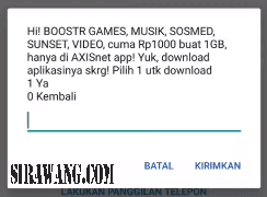 Kode Dial Paket Internet Murah Axis Terbaru 2020 Sirawang