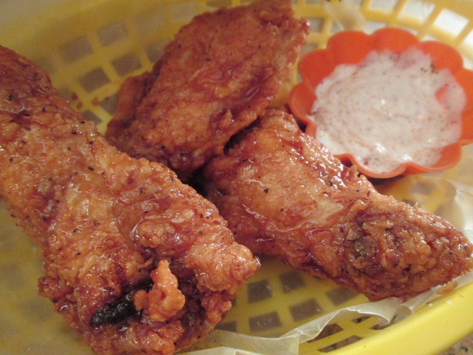 The On-Call Cook: Crispy Honey Garlic Chicken Wings