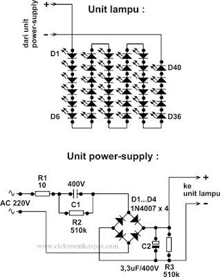 led lamp schematic