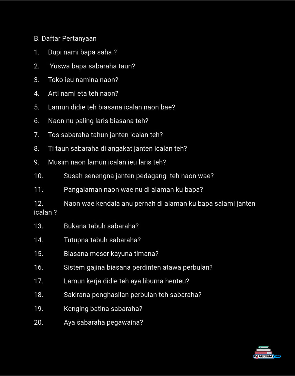 Contoh Artikel Bahasa Sunda Tentang Sakola / Contoh gambar