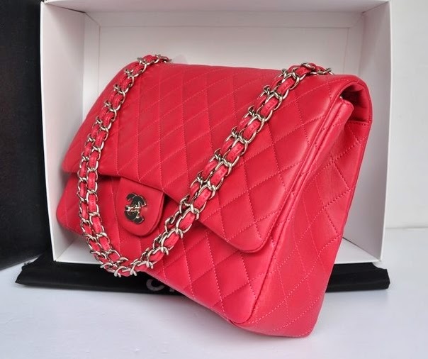 www.kaki-handbag.blogspot.com: Chanel Classic Flap Jumbo Red (Original ...