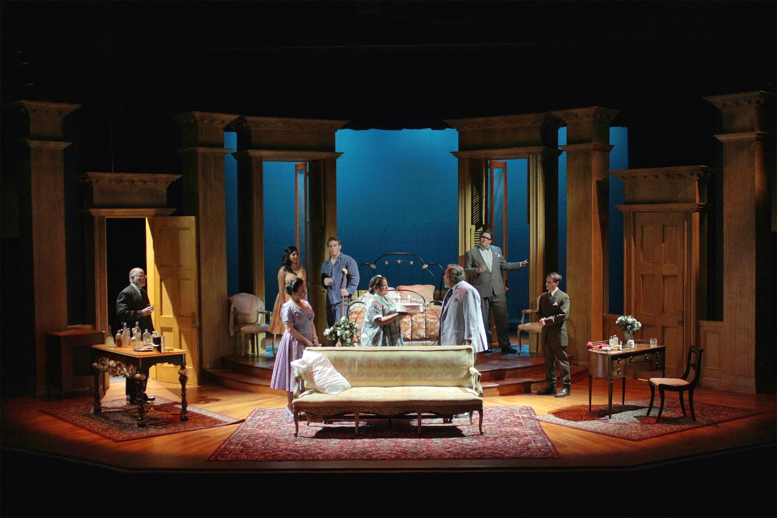 Gil's Broadway & Movie Blog theatre review CAT ON A HOT TIN ROOF