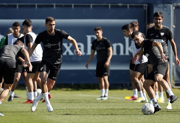 El Málaga entrenará hoy a las 18:00 horas