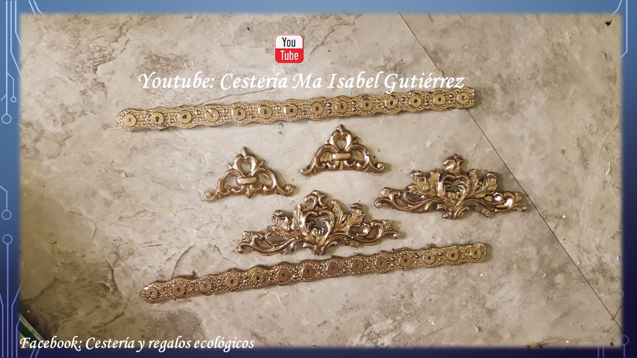 Cestería Ma Isabel Gutiérrez: Hermosos candelabros o porta-velas hechos