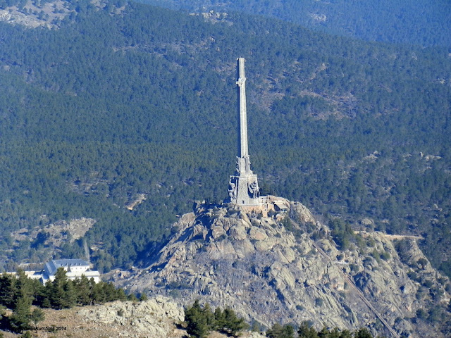 Valle de los Caidos desde El Monte Abantos