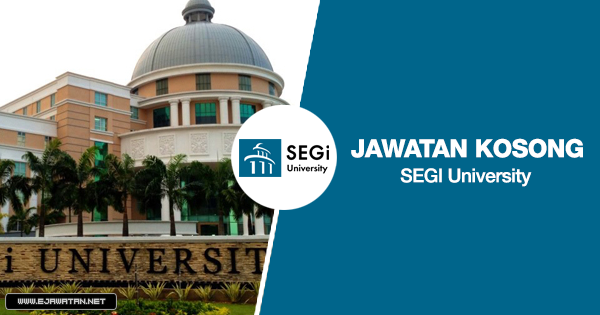 jawatan kosong segi university 2020