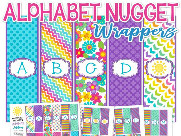 New Alphabet Nuggets for SUMMER!