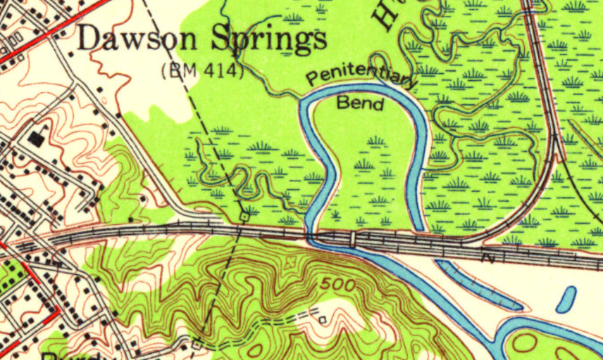 Towns and Nature Dawson Springs, KY IC Coaling Tower