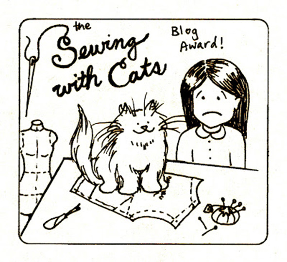 Sewing with Cats Blog Award