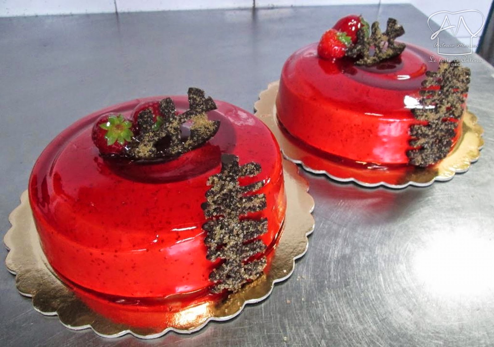 Torta Cioccolato Panna E Fragole Bimby - Ricette Bimby - Foto 7