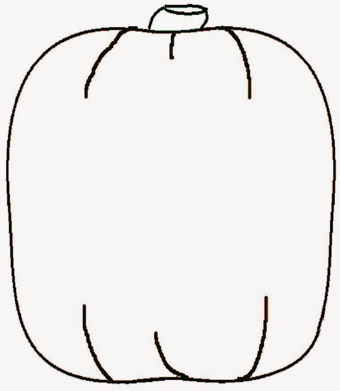faceless pumpkin coloring pages - photo #34