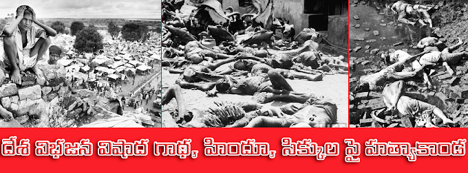 భారత దేశ విభజన విషాద గాథ, హిందూ, సిక్కుల పై హత్యాకాండ - Tragedy of Partition in India, Massacre of Hindus and Sikhs