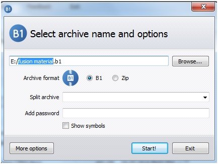 архивирование файлов