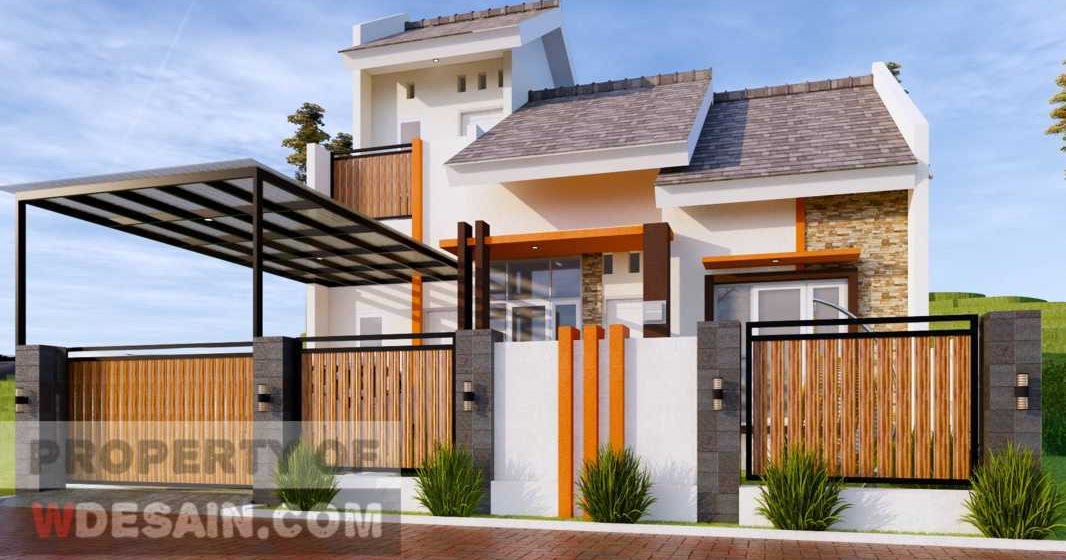 48+ Gambar Tampak Depan Rumah Minimalis 2 Lantai Type 36 PNG