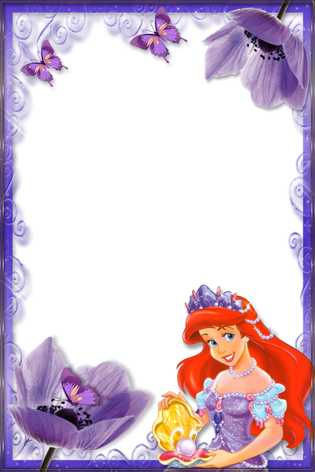 Frames PNG princesas disney #7 | Imagens para photoshop