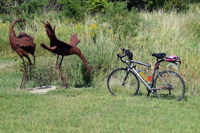 Birds and bike