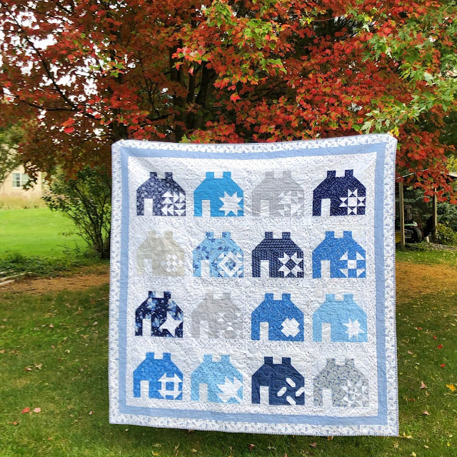 Riley Blake Designs Project Tour Blue Stitch and FREE Quilt Along