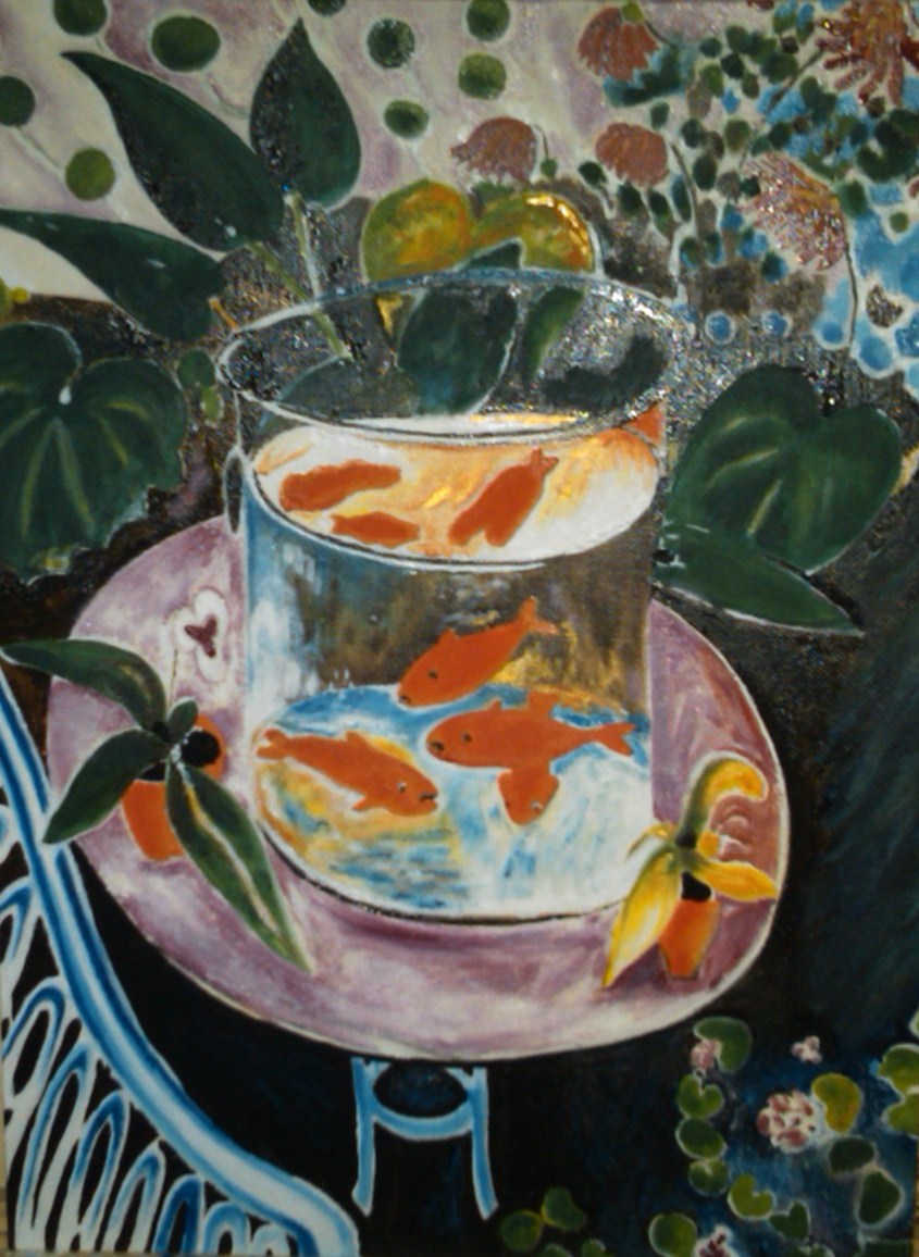 Матисс картины рыбки