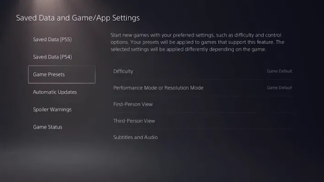 إكتشاف خاصية جديدة على إعدادات جهاز PS5 تتيح لك تخصيص مستويات الصعوبة في الألعاب بشكل تلقائي